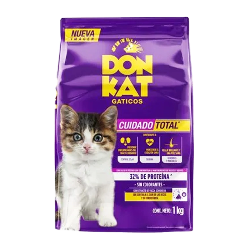 ALIMENTO DONKAT GATOS X 1000 GR